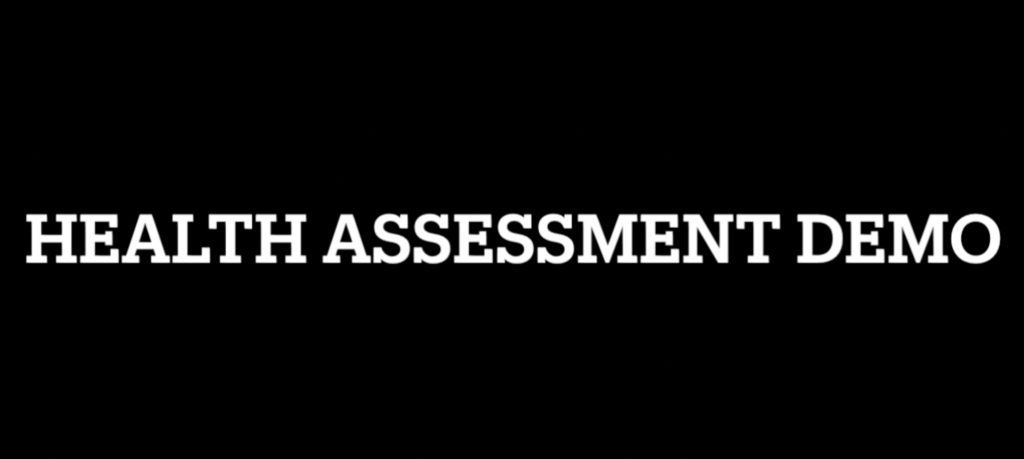 Health Assessment Demo