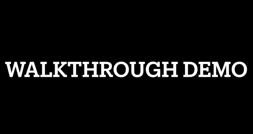 Walkthrough Demo