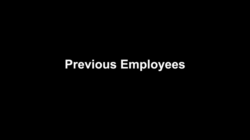 9: Previous Employees