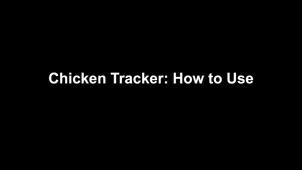 – Using Tracker